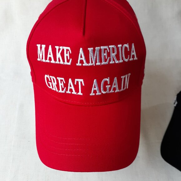 MAGA - 45-47 - Red Baseball Cap - Adjustable Fit - Picture 9 of 9